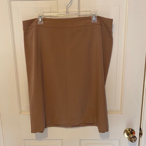 Zac & Rachel Dresses & Skirts - Zac & Rachael Khaki Skirt Size 18